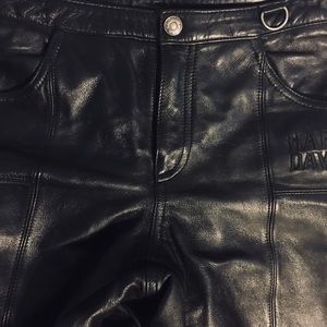 🔥Harley Davidson leather riding pants